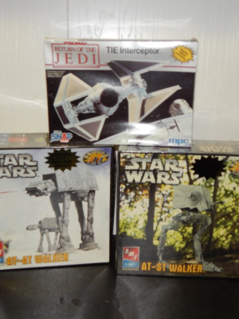 Lot of 3 Vintage Star Wars Models Vehicles Never Opened
